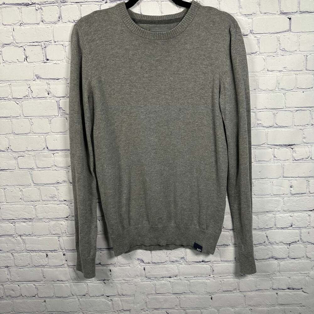 Aeropostale Men's Gray Crew Neck Sweater Size Small - Picture 2 of 6